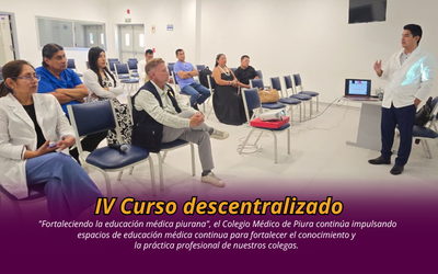 I𝐕 𝐂u𝐫s𝐨 𝐃e𝐬c𝐞n𝐭r𝐚l𝐢z𝐚d𝐨 𝐝e A𝐜t𝐮a𝐥i𝐳a𝐜i𝐨́n M𝐞́d𝐢c𝐚: 